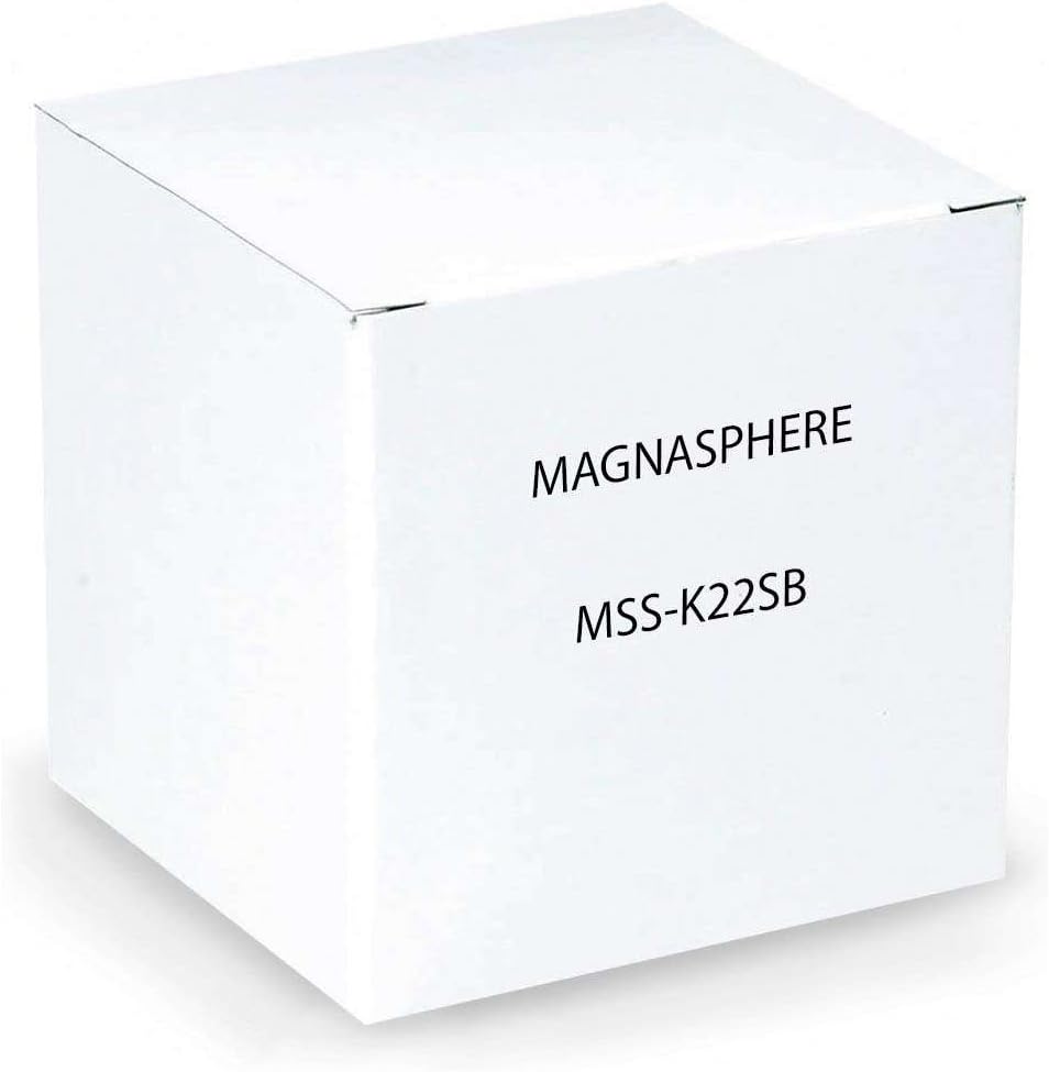 MSS-K22SB Surface Mount Door Contact with 12" 22 AWG Wire Leads, Open Loop, UL Listed, Rare Earth Magnet, 2.5", Brown