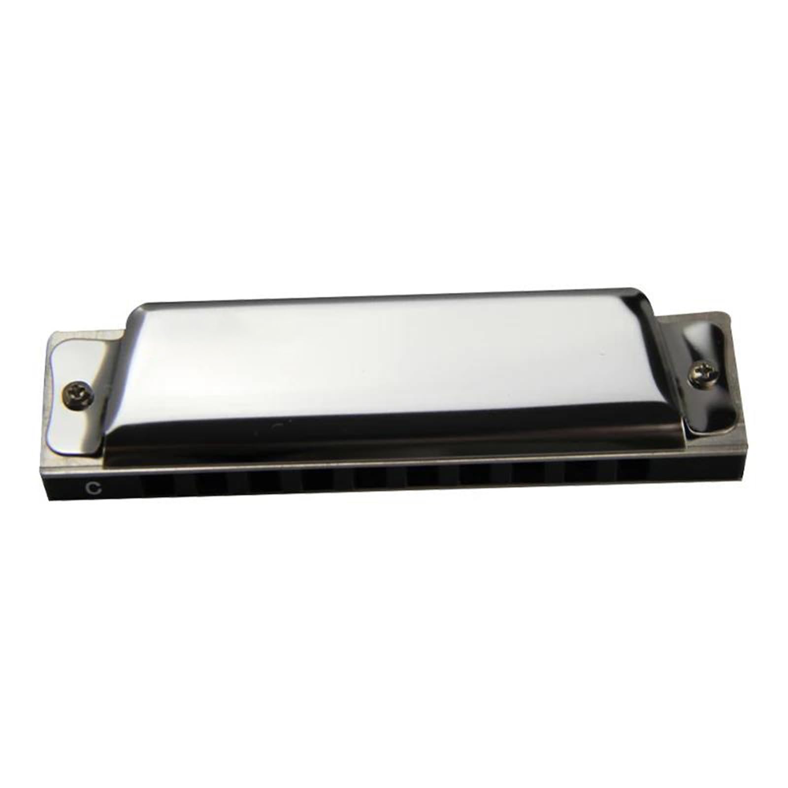 Armoniche a bocca 10 Fori Armonica A Bocca Blues Harp Armonica Strumenti Musicali Per Principianti Professionisti(B)