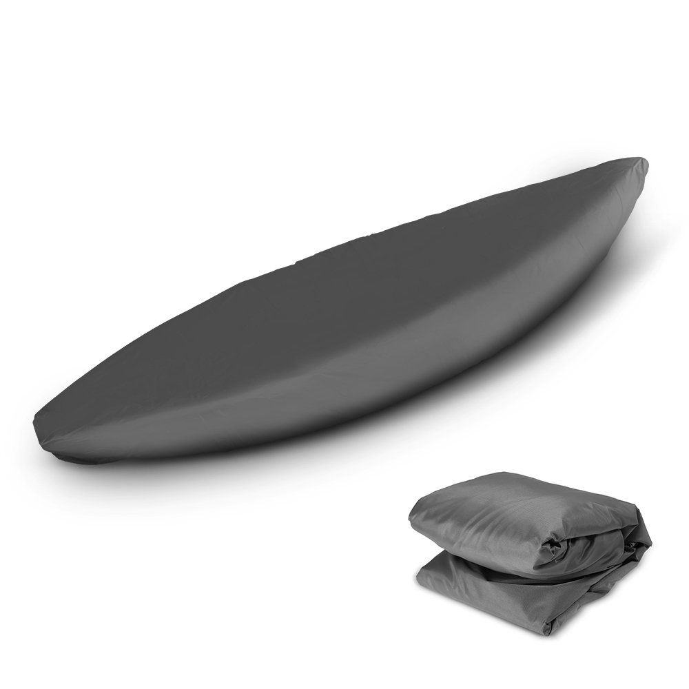 Lixada Housse Universelle étanche et Anti-UV pour Kayak Canu-Boot, Gris, 4.5m