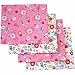 Disney Cinderella Flannel Baby Receiving Blanket, 4-Pack