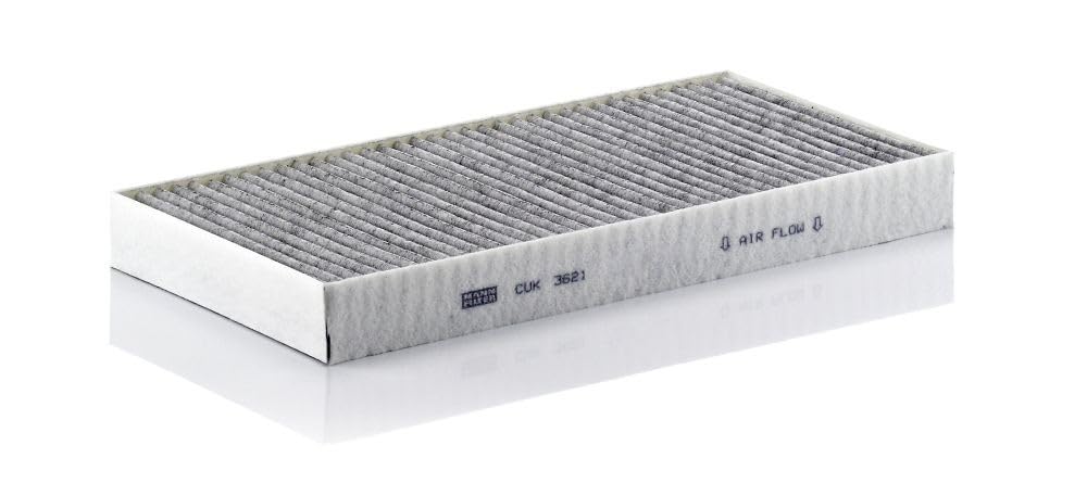 MANN-FILTER CUK 3621 Filtro aria cabina - Filtro Antipolline con Carbonio attivato - per Autovetture + veicoli commeriali