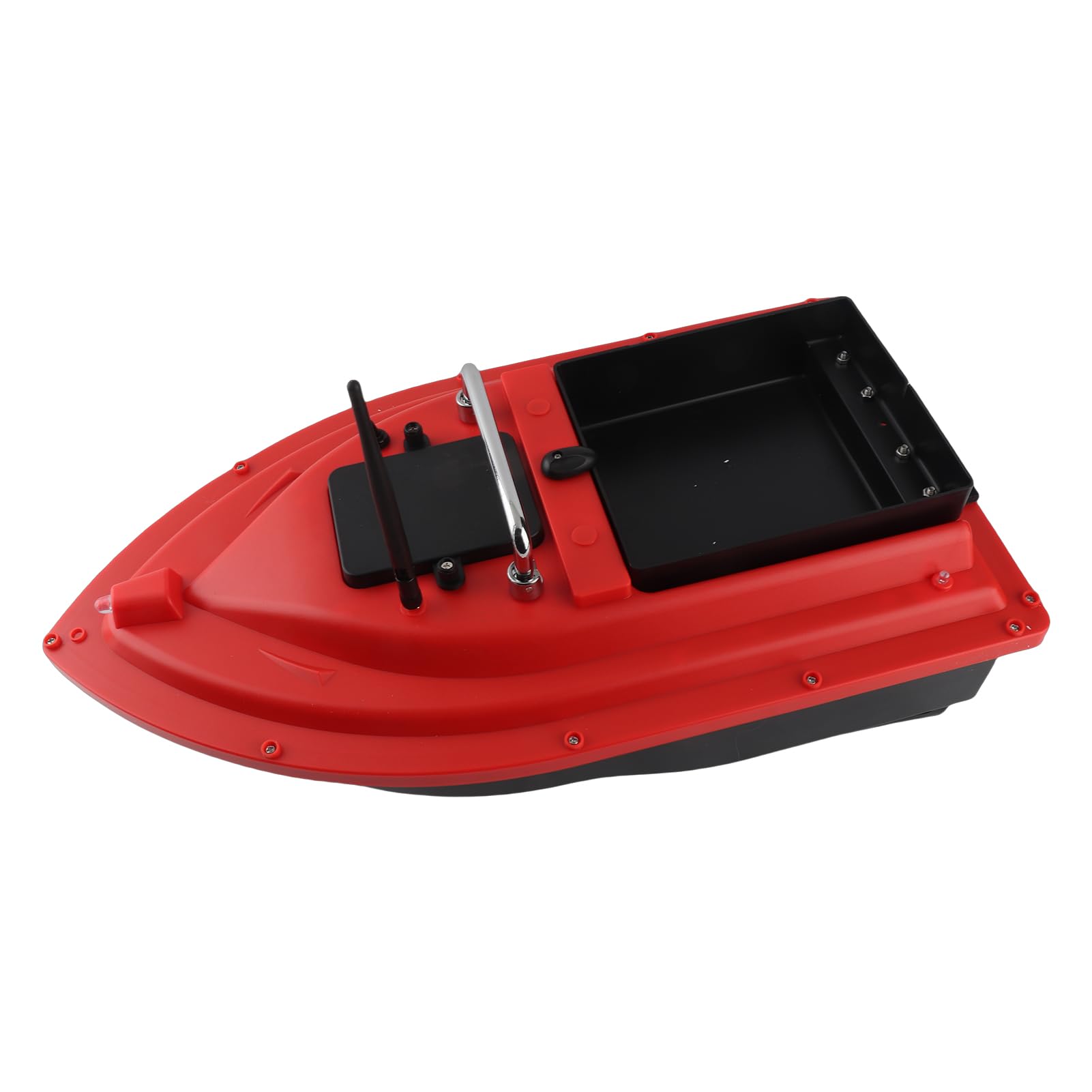 Kavolet Barca per esche da pesca telecomandata 500 m, carico 2 kg, con grande contenitore per esche automatiche, batteria ricaricabile da 12000 mAh