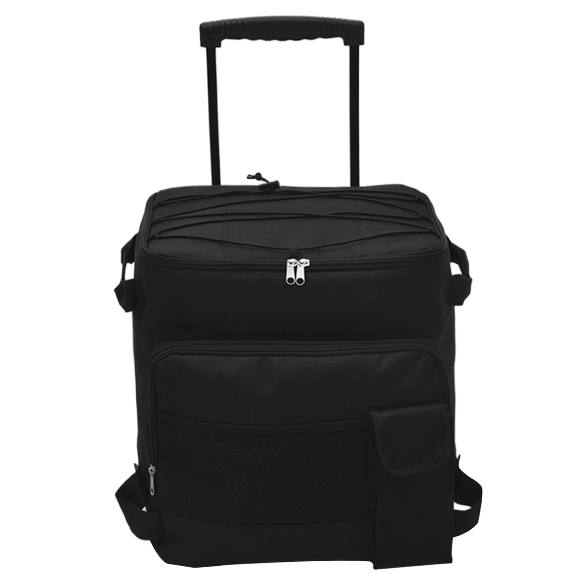 BudstfeeIce Chest With Wheels,43l Cooler With Wheels Rolling Cooler Insulated Soft Cooler On Wheel Leakproof Wheeled Travel Ice Chest Cooler For Camping/Beach/Fishing/Picnic