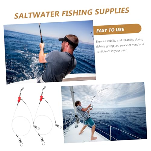 BESPORTBLE equipo de pesca de nylon y acero inoxidable miniatura 3