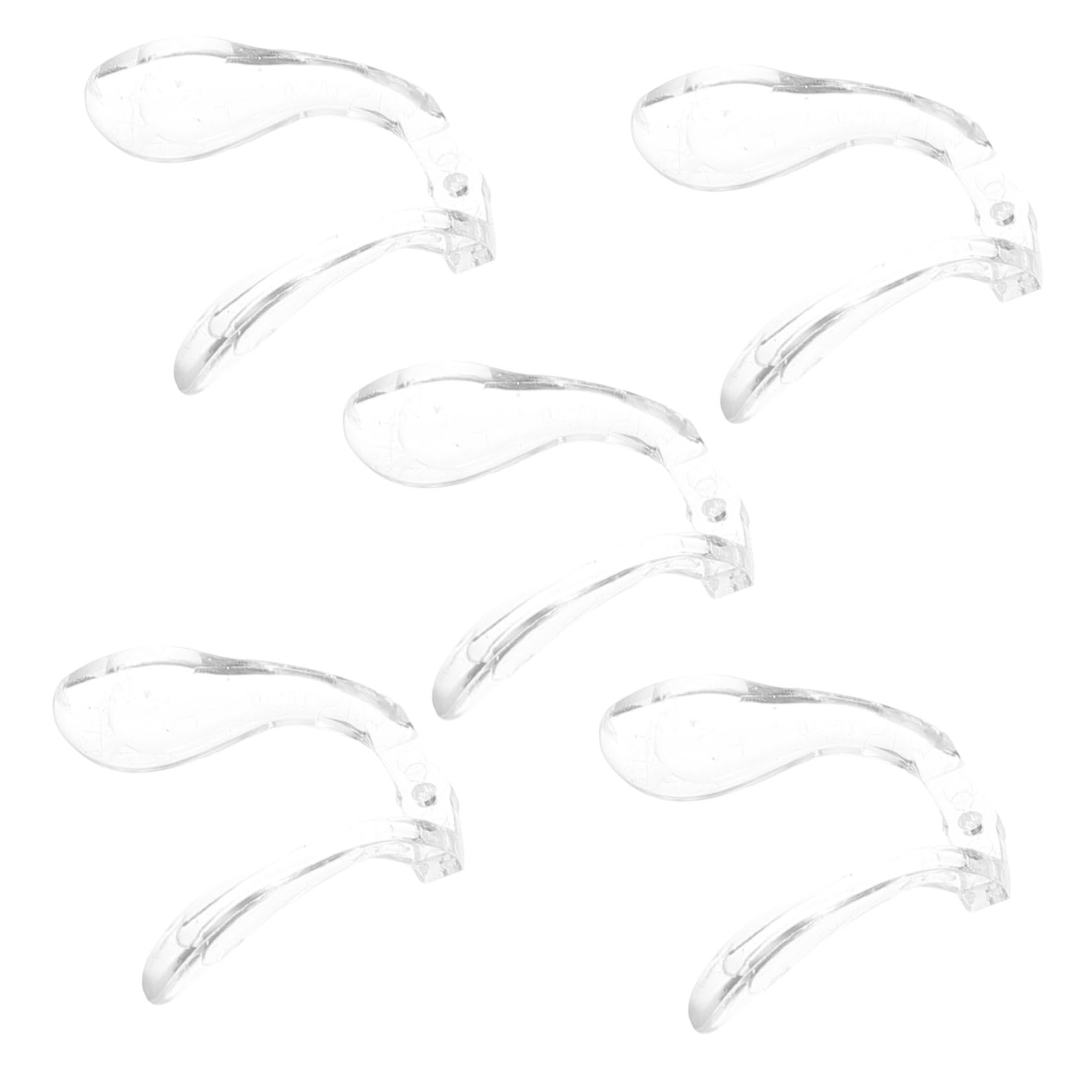 4 Set Nasello Per Occhiali Ottici Occhio Naselli Per Occhiali Presa Occhiali Naso Pastiglie Tappetino Per Il Naso Naselli in Per Occhi Gel Di Silice 5 Pezzi*4