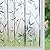 Niviy Bamboo Window Film Frosted Privacy Window Sticker Non-Adhesive Static Cling Window Glass Film Window Cover for Home Office 35.4 x 78.7 inches