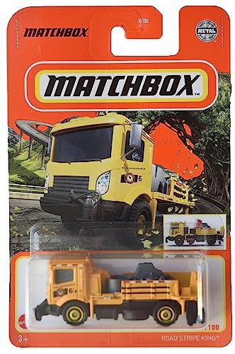 Matchbox Road Stripe King, Yellow 25/100