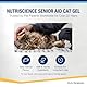 Nutriscience NutriScience SeniorAid Multivitamin-Gel für ältere Katzen, Futterzusatz, 50 ml