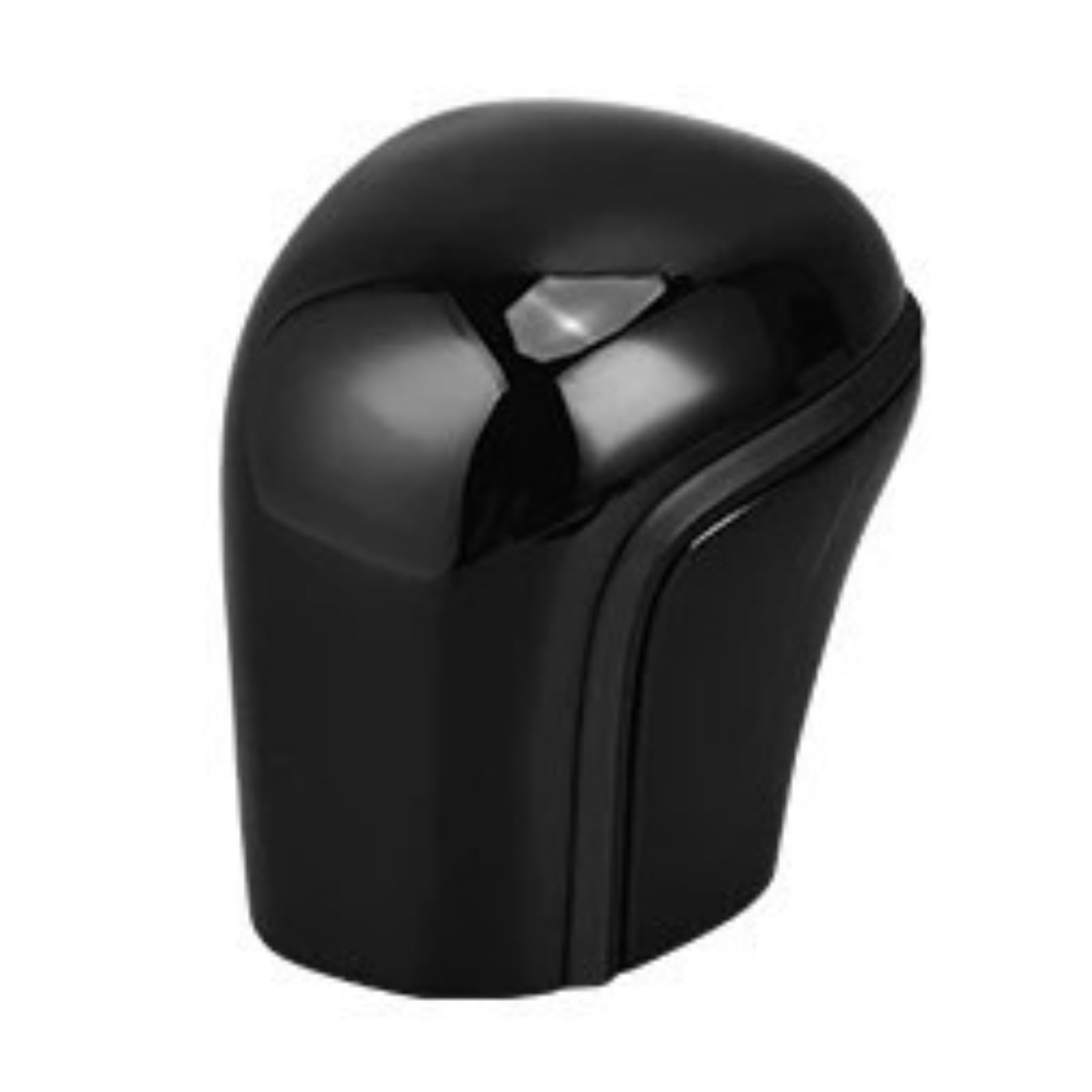 DWTNMEX Gear Shift Knob for Toyota for Avalon for Corolla for Levin for Allion 2018-2025 Carbon Fiber Gear Shift Knob Cover Lever Stick Head(Bright Black)