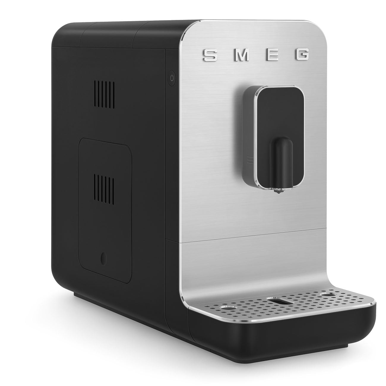 Smeg BCC11BLMEU - Cafetera automática con función de vapor, color negro