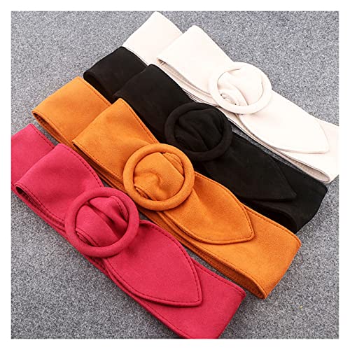 Skinny Belts, Girl Round Button Fashion Belts Size : 105cm-112cm2