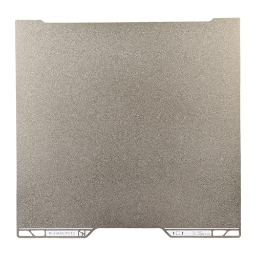Oreilet PEI Build Plate for Lab H2D, 355x346mm Durable Double Side Textured PEI Sheet, Flexible Removable Spring Steel P