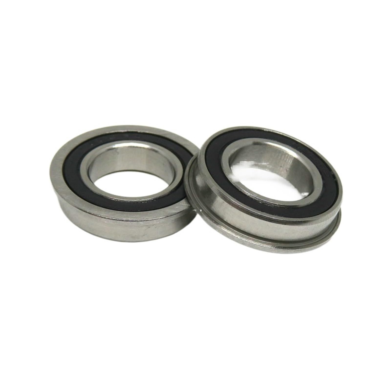 NOBIRTBSA 10 Pieces F6803 2RS17x26x5 mm Thin Wall Flange Bearing F6800 F6801 F6802 F6804 F6805 Flange Ball Bearing(F6804 ZZ 20x32x7mm)