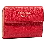 Emporio Armani Mini cartera tri-fold Red, rojo, S