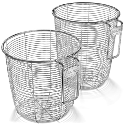Image of 2 Pcs Dishwasher Chopstick Basket, Utensil Holder, Compact 4.13 & 4.7 In