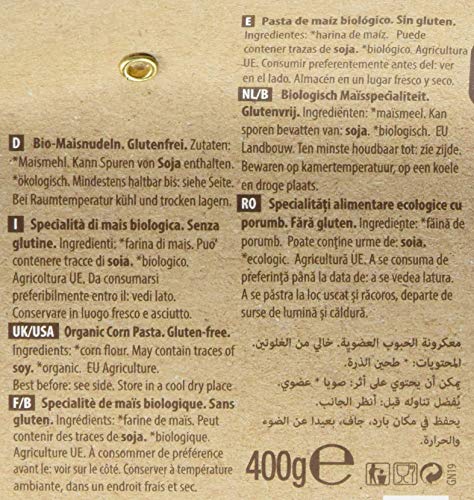 PROBIOS Fusilli Maisnudeln Glutenfrei, 8er Pack (8 x 400 g)