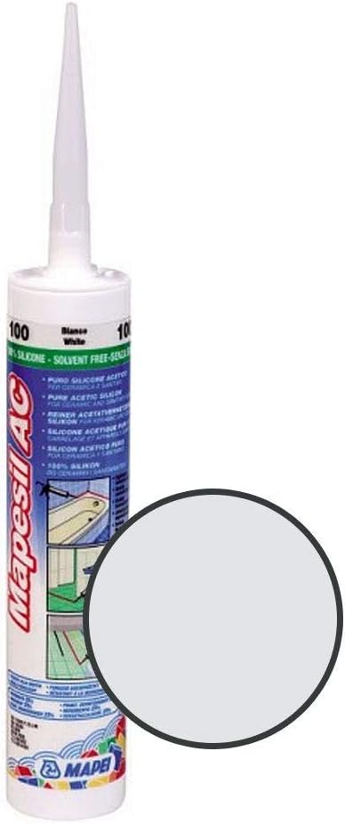 Mapesil AC 111 Silver Grey Silicone Sealant 310ml Per Unit