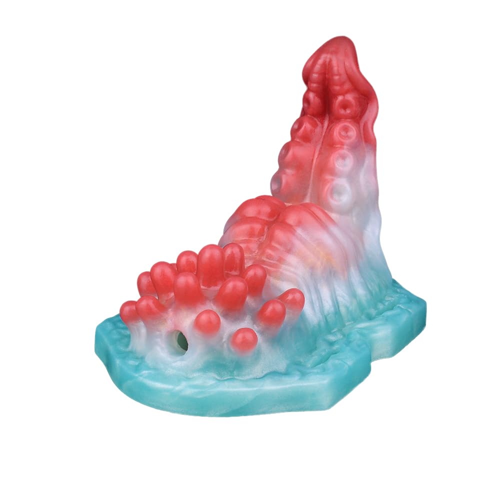 Strap-On Dildo Grinder Sex Toy for Women, Monster Thick Dildo Pillow Clitoral Stimulator Grinding Sex Toy, Fantasy Anal Dildos Nipple G Spot Stimulator Adult Sex Toys & Games for Lesbian and Couples: N-qy5228