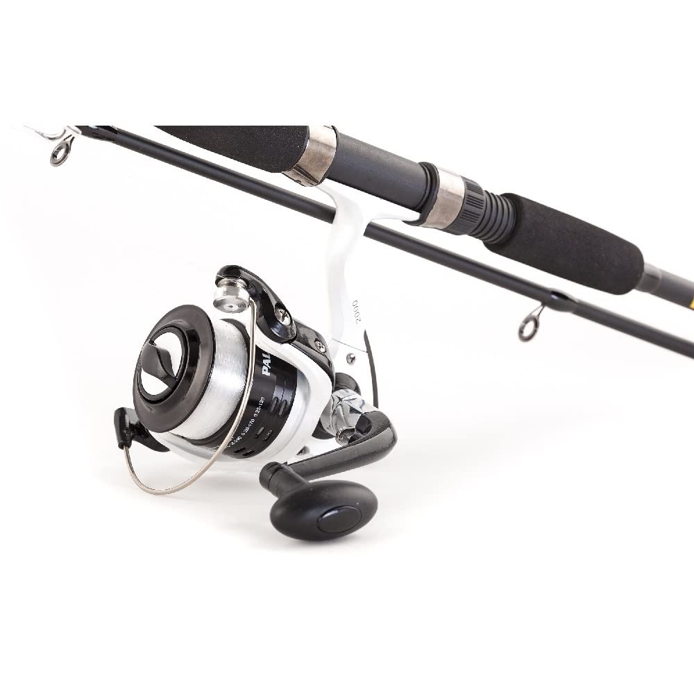 A&M Angelsport Paladin Carbon Spincombo - Canna da spinning, 1,98 m, 5-25 g, rotolo e spago con esca