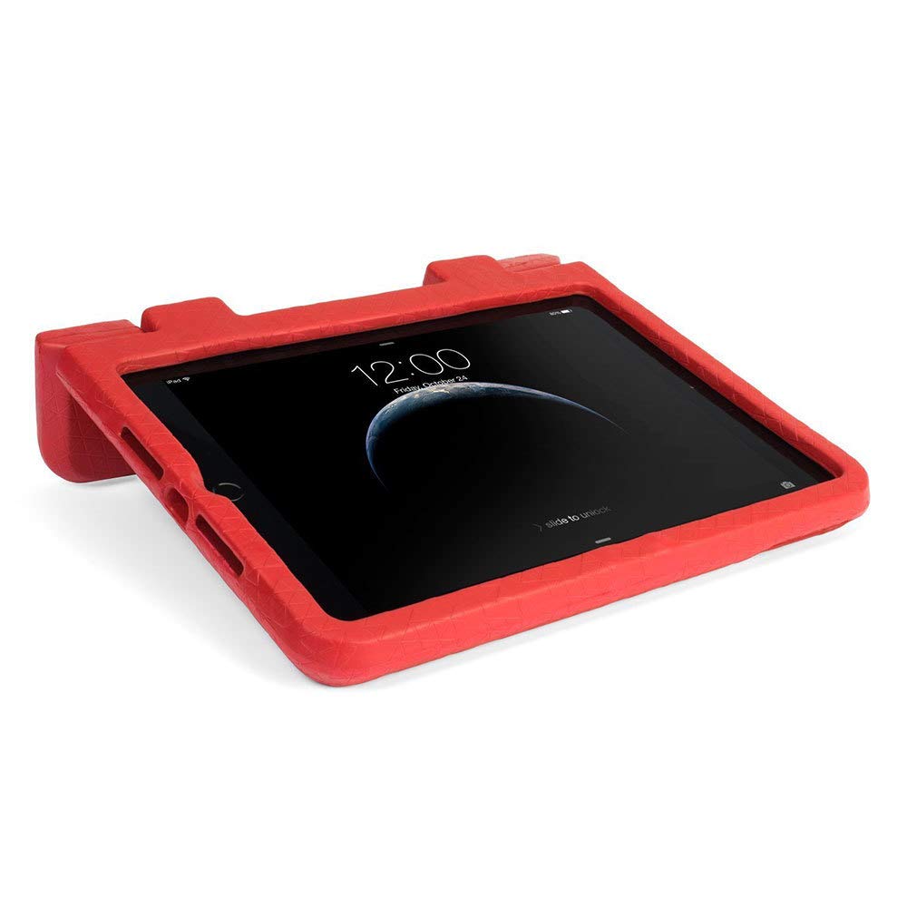 Kensington Safegrip Custodia Protettiva Rinforzata Per IPad Air 2 – Rosso, Maniglia Per Bambini E Supporto Stilo