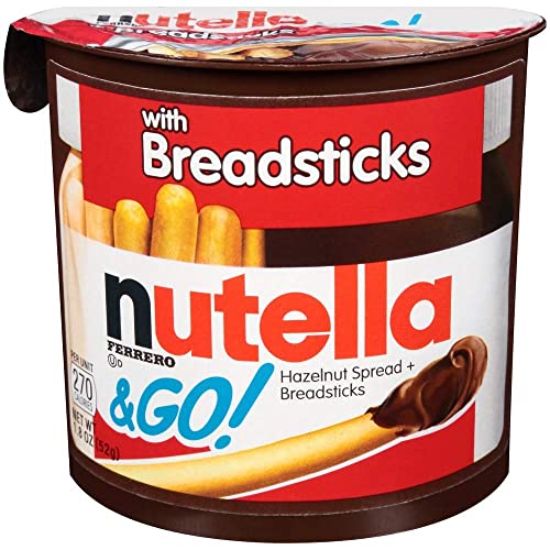 Image of Nutella & Go with Breadsticks, 2 Pack, 2 x 52 g