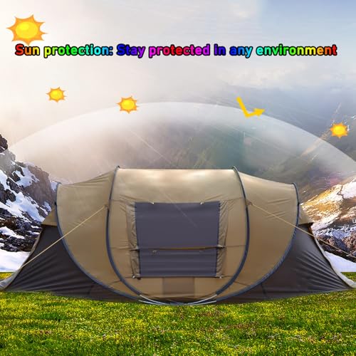 Carpa instantánea para 3-4 personas 200x280x120cm miniatura 4