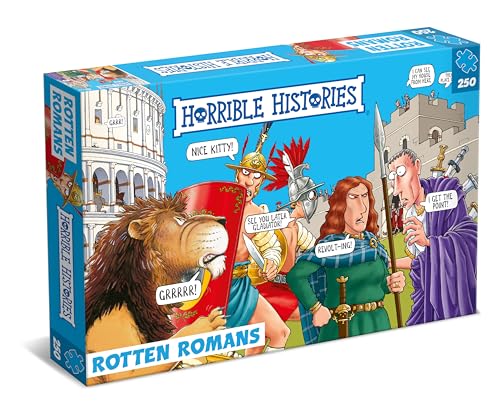 Horrible Histories PLG 7275 Rotten Romans 250 Piece Puzzle from Paul Lamond Games Blue