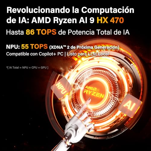 Miniatura 4 de Geekom A9 Max 2025 Ai Mini Pc Con Amd Ryzen Ai 9 Hx 370 Npu 80 Tops , 32gb Ddr5 2tb Ssd, Radeon 890m, Dual 2.5g Lan Usb4 2 Hdmi 2.1 Wi-Fi 7 Bt 5.4 Mini Pc Con Windows 11 Pro, Para Todo Uso