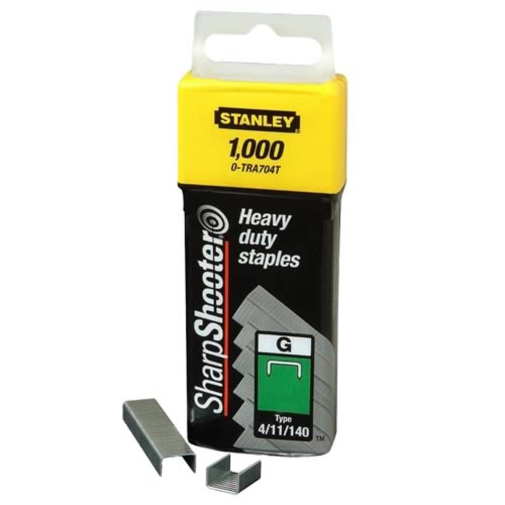 Stanley Staples Type G 12 mm Pack of 1000 1-TRA708T