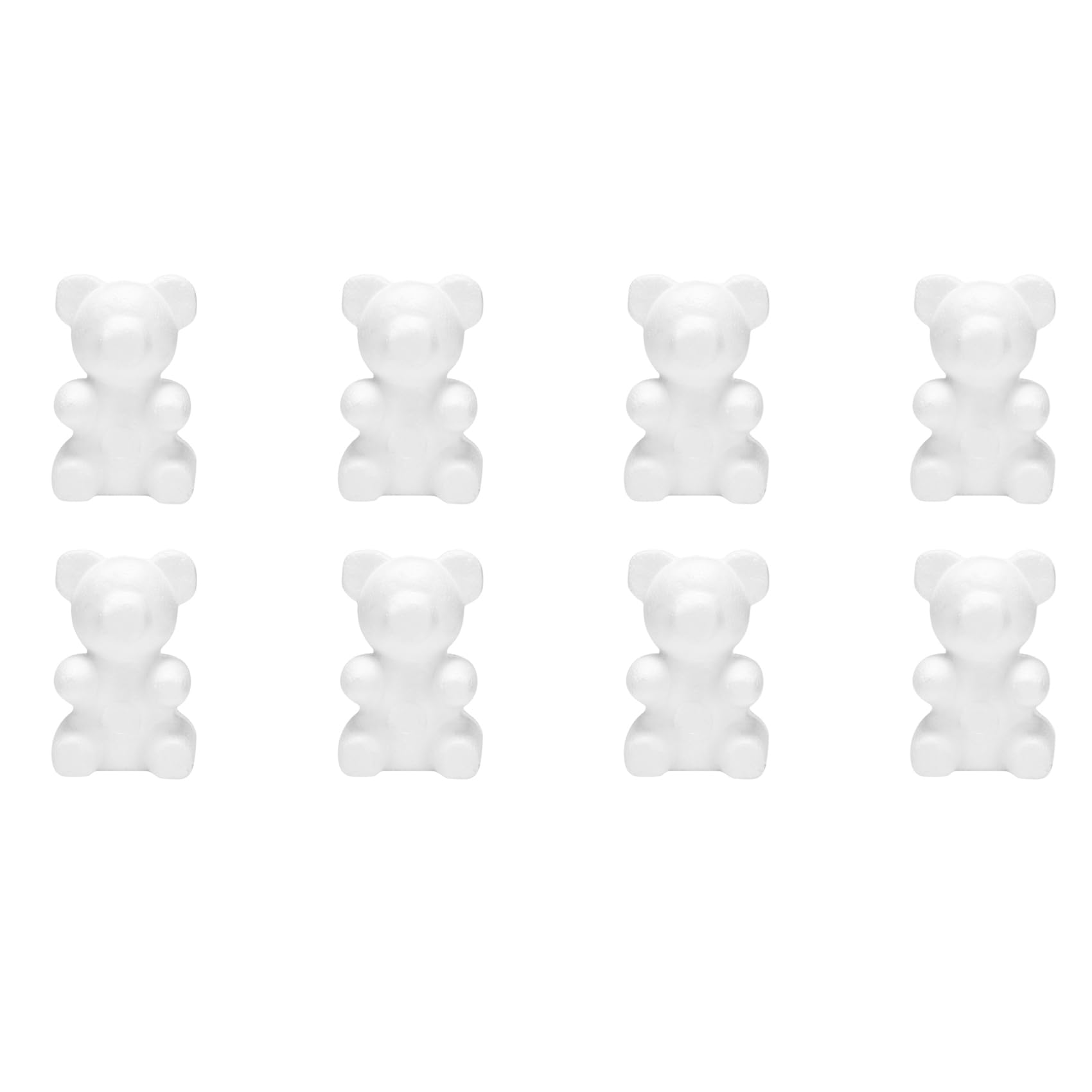 Vjsujehgy Diy Party Decorations 8pcs Foam Modelling Polystyrene Foam New Polystyrene Christmas Xmas Decorations Bear B