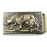 KLAMRA Belt buckle Werewolf, Handmade military Ukrainian Special Operation Forces solid brass belt buckle