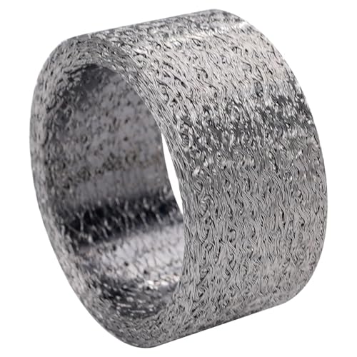 Motorcycle Exhaust Pipe Muffler Gasket Compatible with Ninja ZX-10R 11-23 ZX-10RR 17-23 ZX-6R 09-22 ZX-9R 00-03 ZX-4RR 2023 ZX636 13-23 ZX-14 06-07 Z900 17-23 Z750S 05-06 (50.8 * 62 * 30)