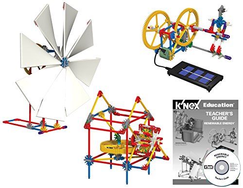 K’NEX Education – Renewable Energy Set – 583 Pieces – Ages 10+ – Engineering Educational Toy