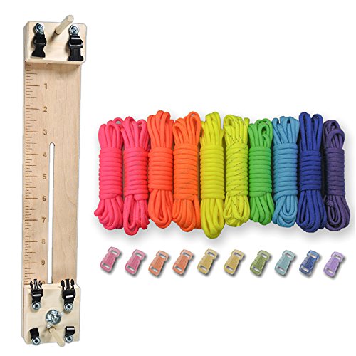 Kit paracorde 250 kg et gabarit Pocket Pro pour projets outdoor