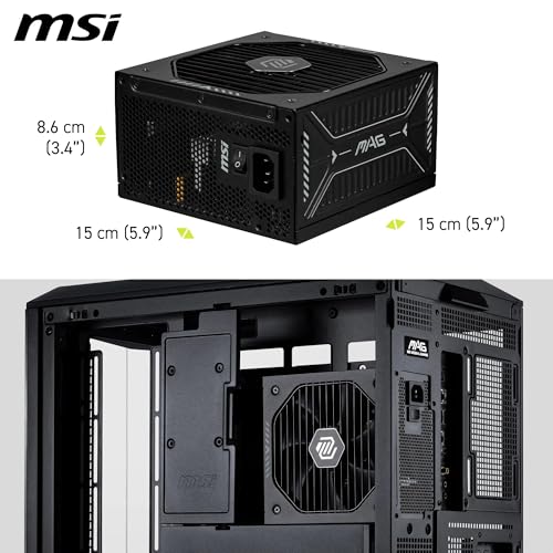 MSI MAG A1000GLS PCIE5 - vue 7