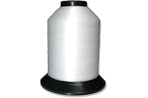 2505 Yards NYMO Nylon Beading Thread Size D White Bulk Cone