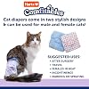 Hartz Comfitables Cat Diapers, Size S 16 Count, Comfortable & Secure Fit, Easy to Put On
