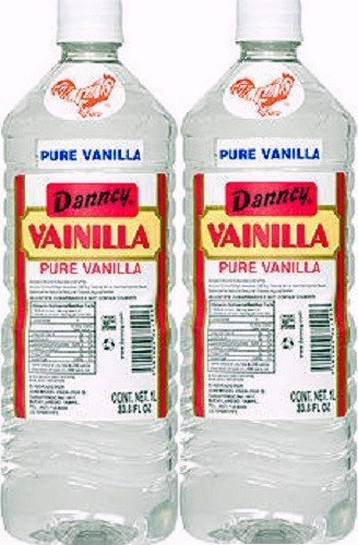 2 X Danncy Clear Pure Mexican Vanilla Extract From Mexico 33Oz Each 2 Plastic Bottle Lot Sealed #TOP3