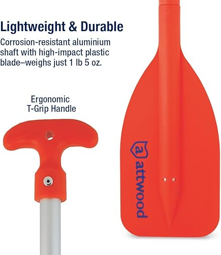Miniatura 5 de Attwood Paleta telescópica de emergencia para navegación, naranja