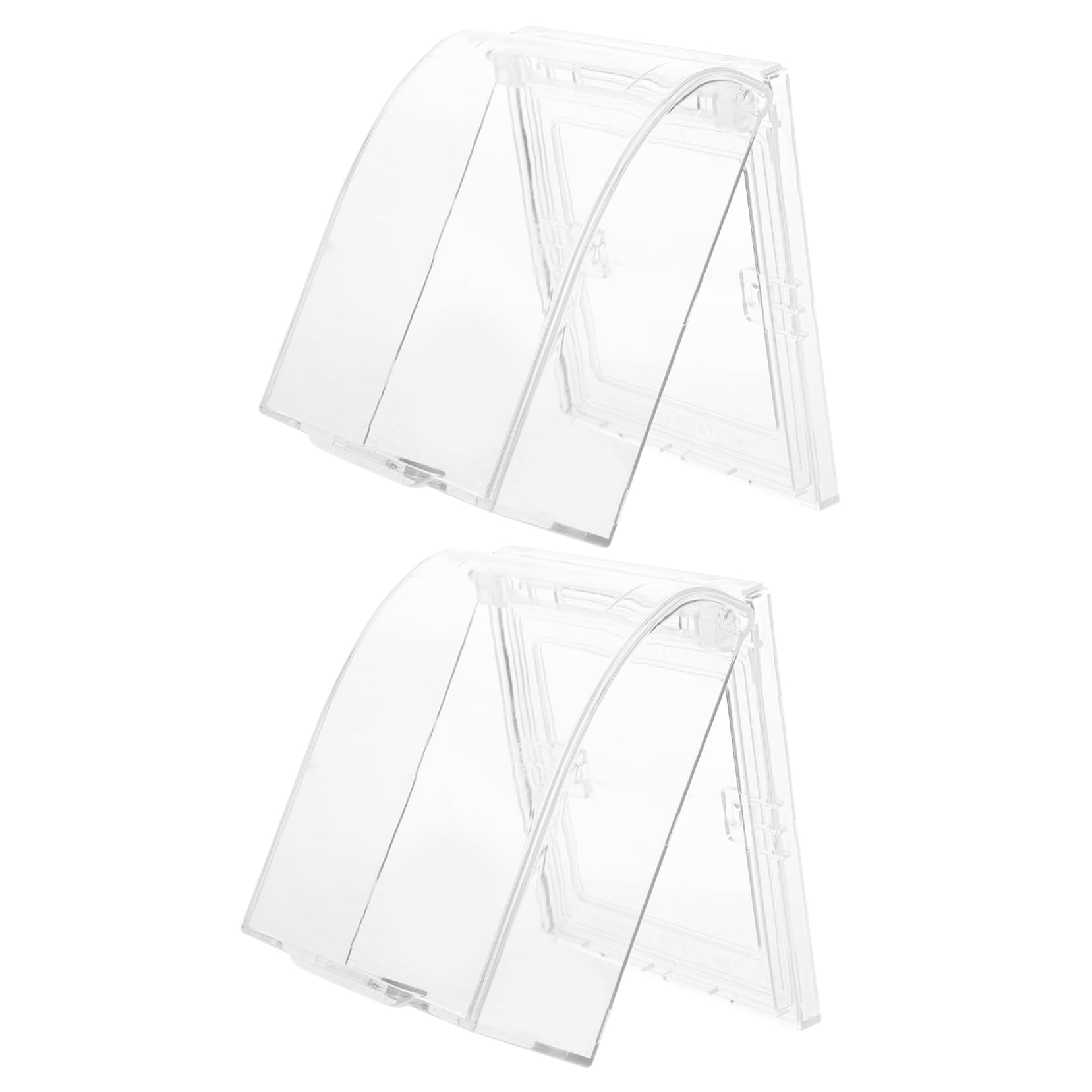 HOMSFOU 10stücke Babyproof Steckdosenschutz Abdeckung Für Wandsteckdosen Transparente Elektrische Schutzabdeckung Für Junge Mädchen Effektiver Schutz Vor Unbefugtem Zugriff Steckdosen