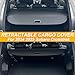 NIKALAIKA Cargo Cover for 2025 Subaru Crosstrek, Upgraded Retractable Rear Trunk Cover Compatible with 2024 Subaru Crosstrek Trunk Security Cover Shielding Shade Car Accessory, Black (Carbon Fiber)