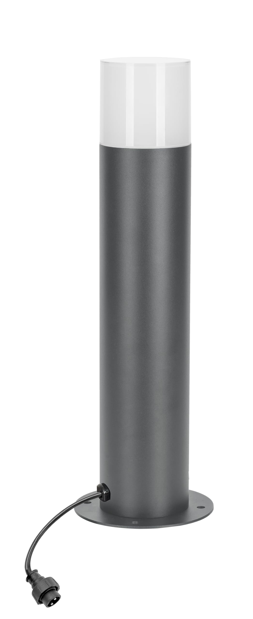 Bold LED Path Light for 24 V System (Including 15 cm PVC Cable, 3000 K, IP44, 350 lm, Dimmable with Bold Controller) - Anthracite