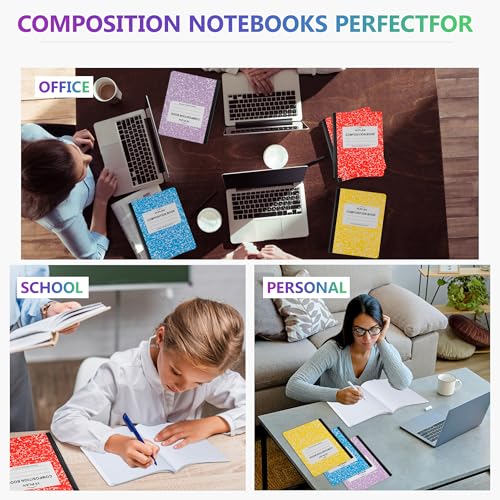 Lot de 4 carnets de composition pour ne plus perdre le fil de vos notes - 7