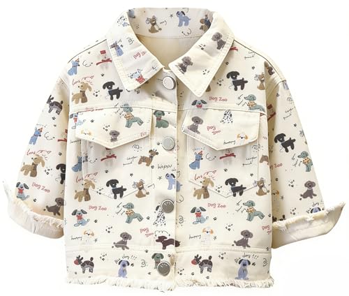 Image of Cromoncent Toddler Denim Jacket for Boys Girls
