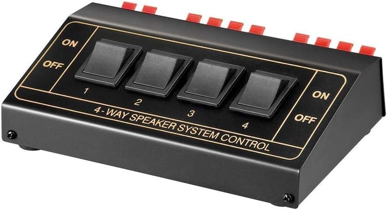 8 selettori di zona per altoparlanti