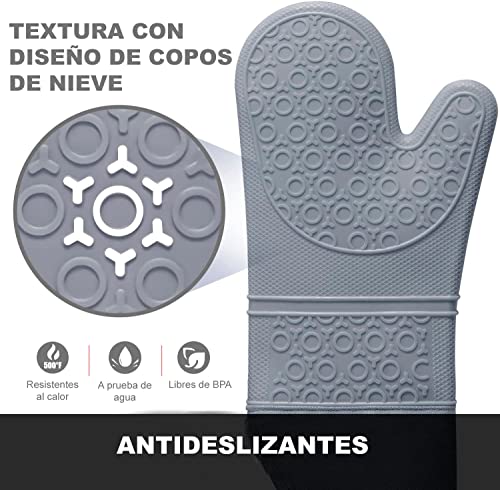 La Mejor Lista de Manoplas para ollas y hornos los 5 más buscados. 27 Imagen adicional