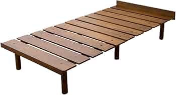 エムール 高さが変えられる すのこベッド レトロブラウン 高さが変えられる すのこベッド シングル セミダブル ダブル