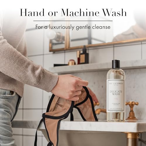 Image of The Laundress Delicate Wash Luxury Liquid Laundry Detergent, 31 Loads, Concentrated Washing Detergent, Lady Scent, Enzyme-Free Hand or Machine Wash Laundry Soap for Silk, Lingerie & More, Pack of 2