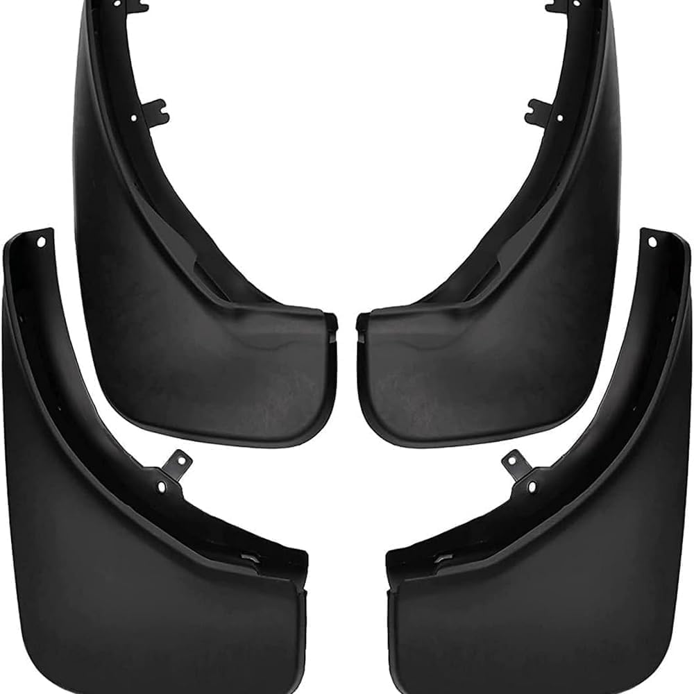 HHCVN 4 Pcs Car Mud Flaps for Range Rover L322/MK3 2002-2012, Splashproof Waterproof Front Rear Rubber Mudguards Car Accessories