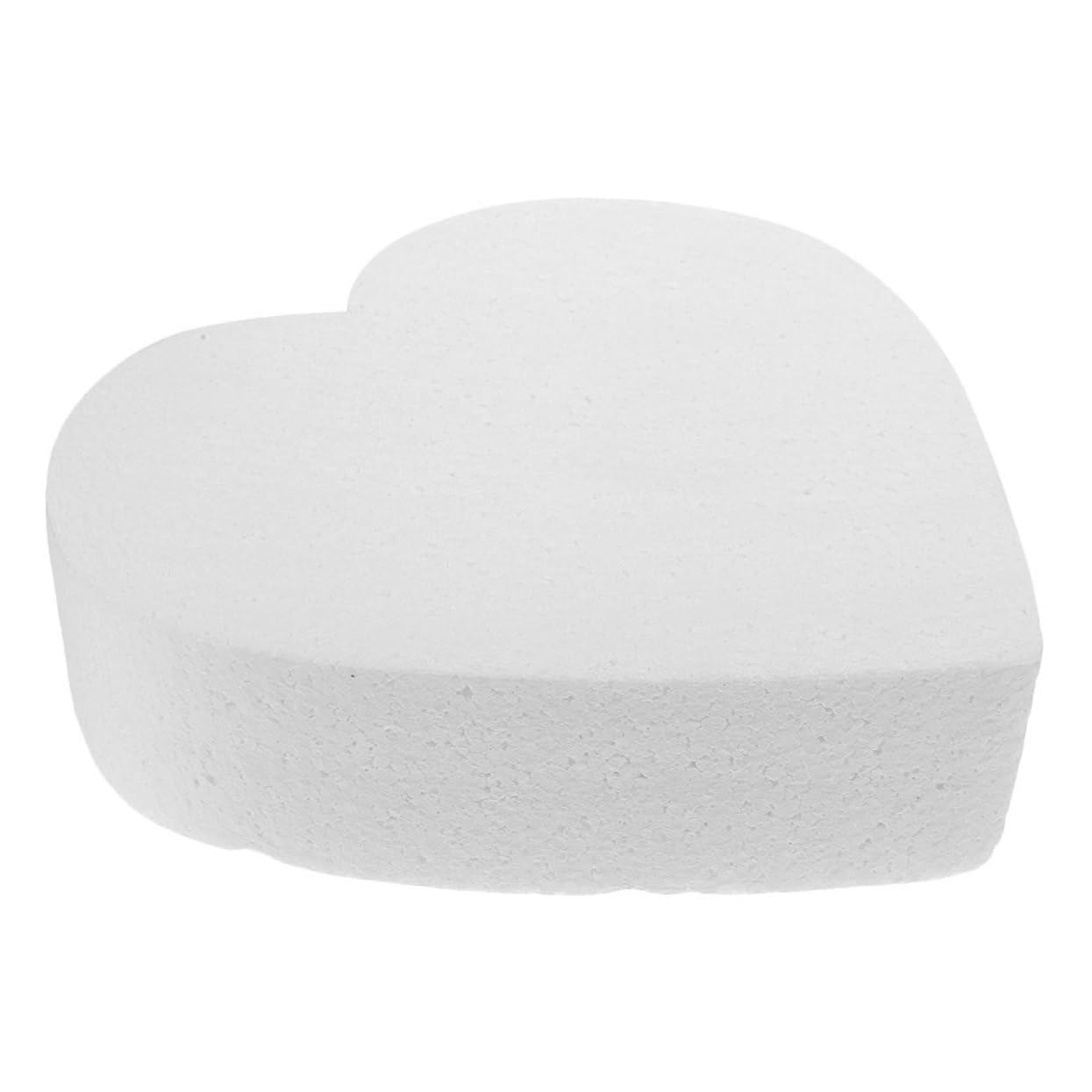 STOBAZA Mannequins à Gâteaux Mousse Forme De Cœur pour Présentation Modèle De Gâteau De Boulangerie